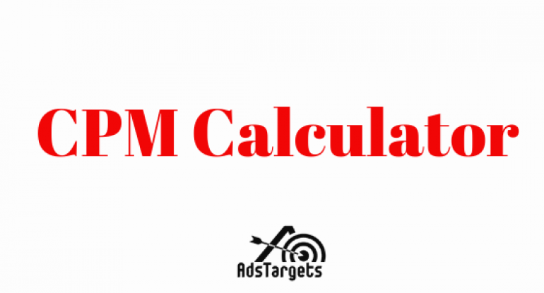 CPM Calculator - How To Calculate CPM